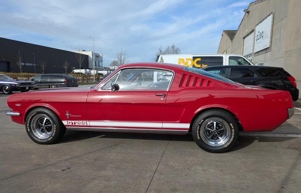 Ford USA Mustang fastaback (automatique), Autos, Rouge, Achat, 4900 cm³, 2 portes