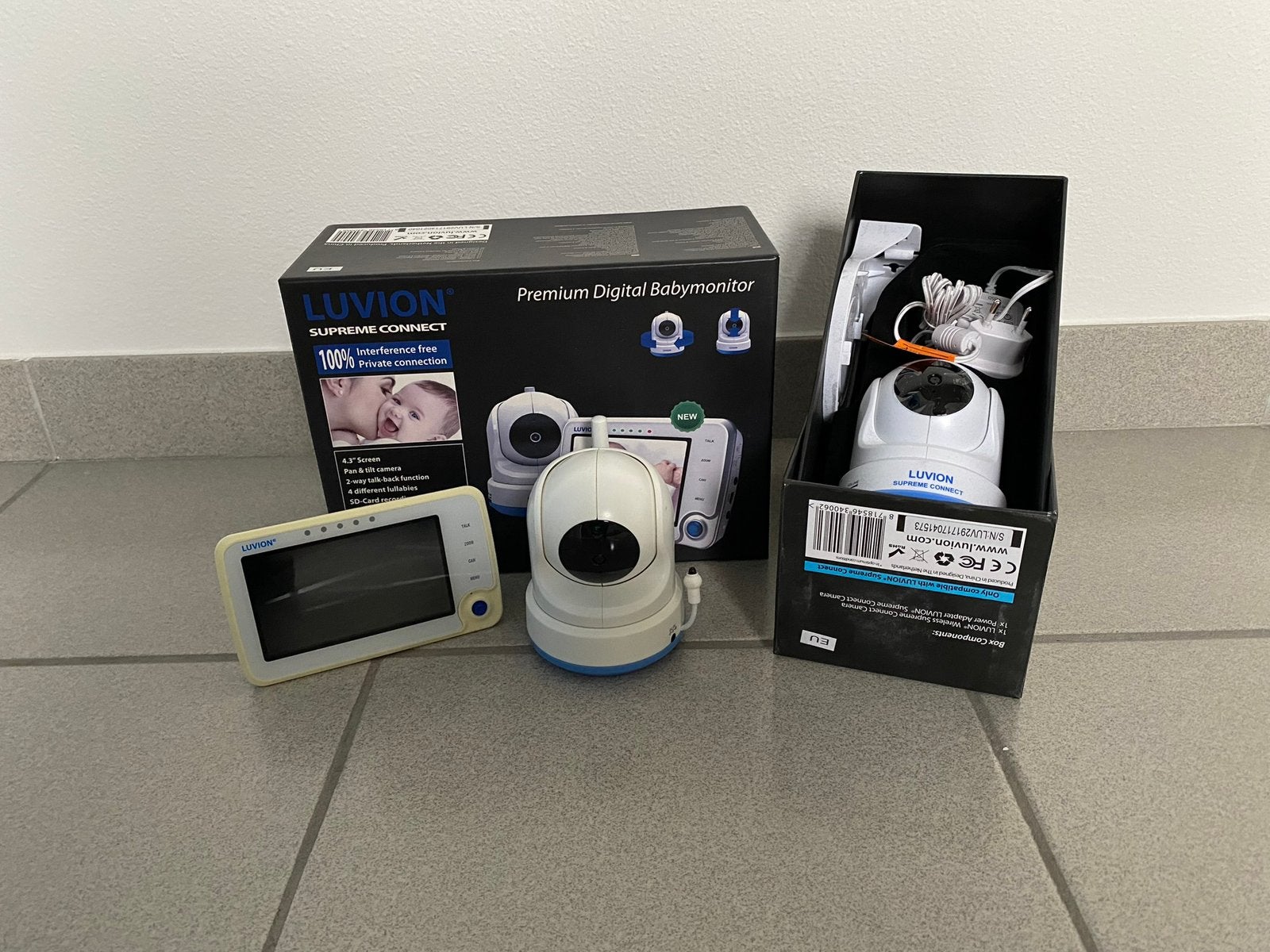 Luvion Digital Premium Babymonitor, Ophalen, Zo goed als nieuw, Luvion