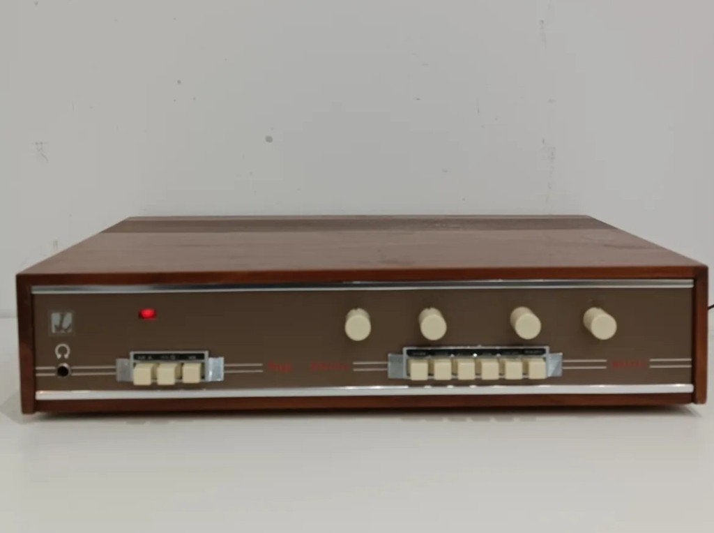 Vintage High Fidelity stereo versterker - werkt perfect, Audio, Tv en Foto, Ophalen of Verzenden, Gebruikt, Stereo, Overige merken