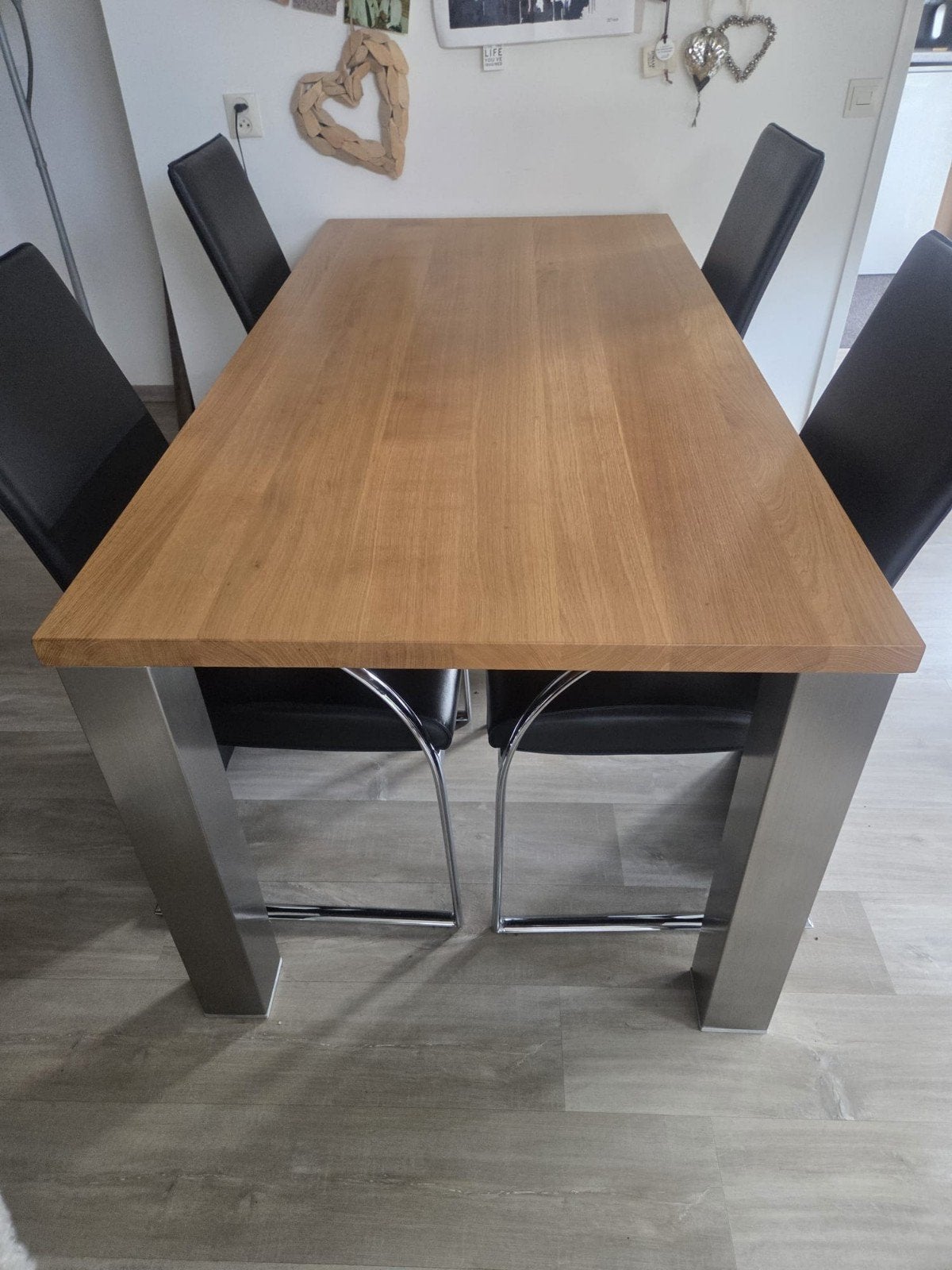 Tafel met stoelen, Huis en Inrichting, Complete eetkamers, Ophalen