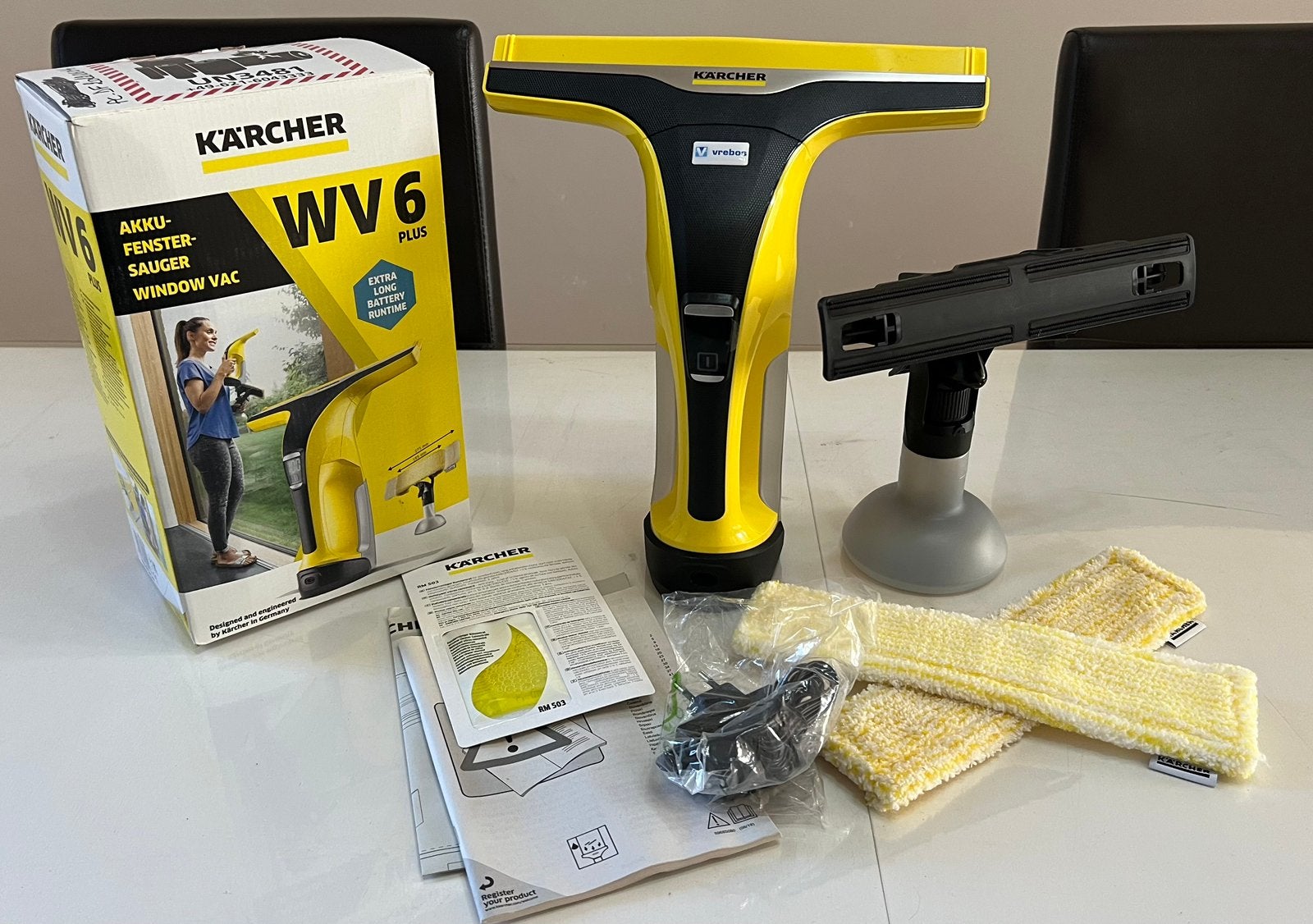 karcher WV 6 Plus, Ophalen