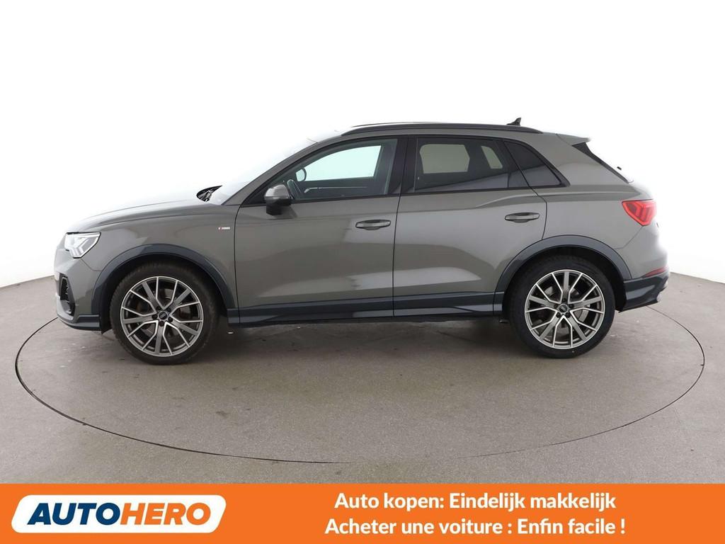 Audi Q3 45 TFSI quattro S Line (automatique), Autos, Audi, Cuir, Argent ou Gris, Achat, 207 g/km