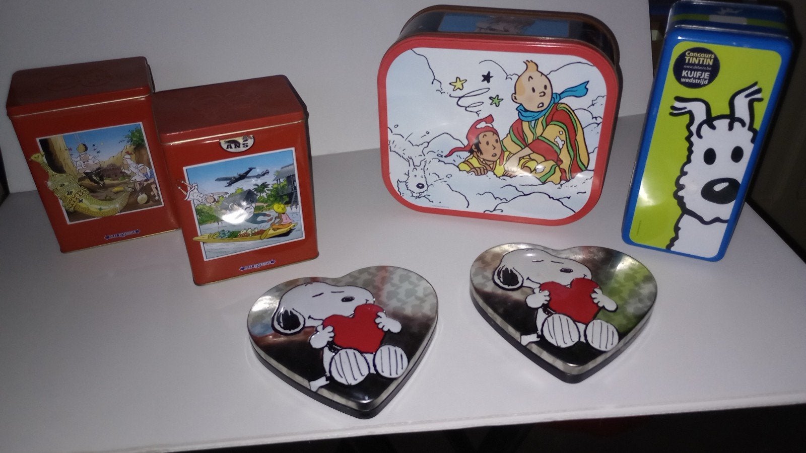 collectie blikken, Verzamelen, Ophalen