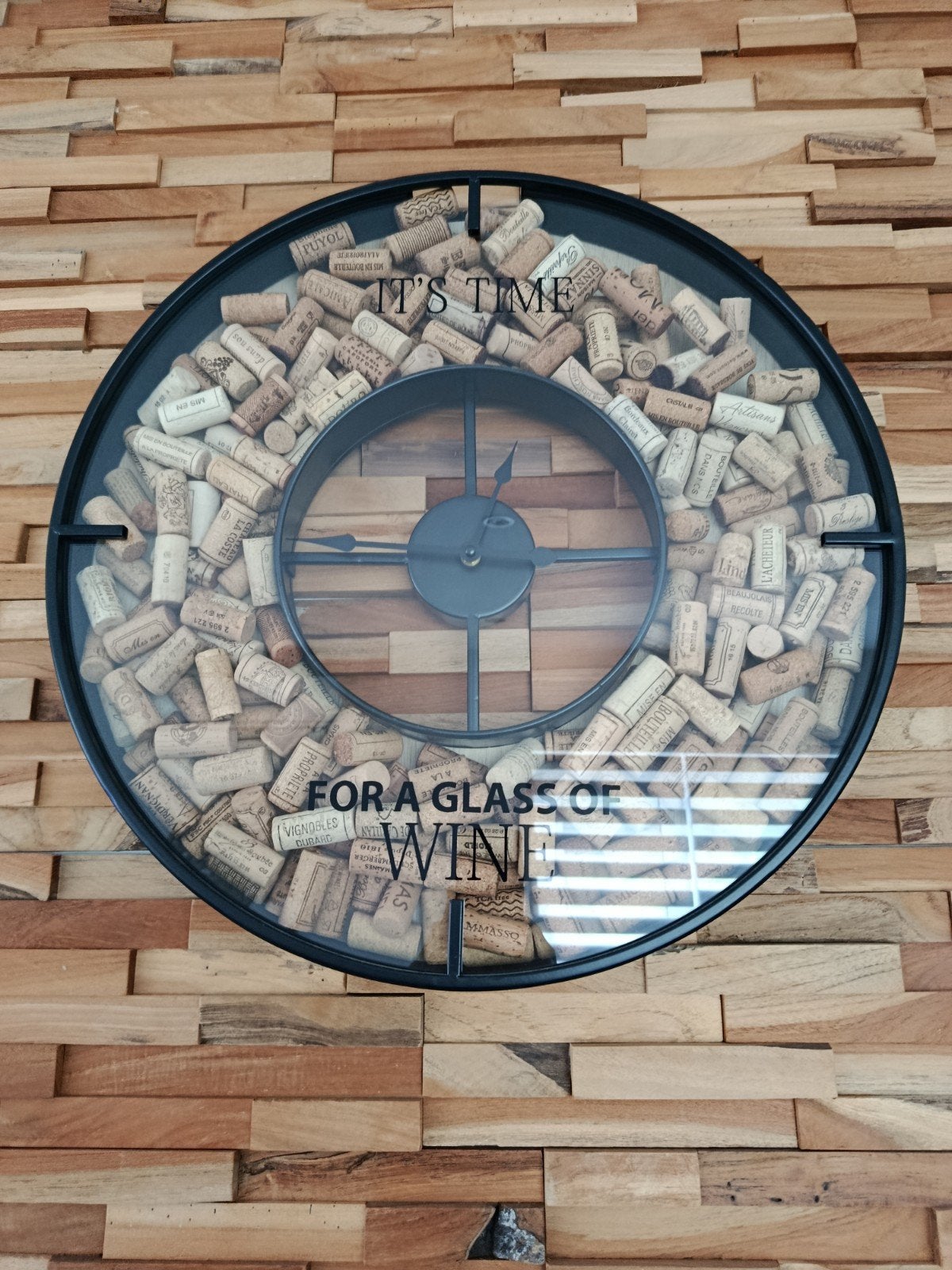 Horloge it's time wine, Maison & Meubles, Enlèvement