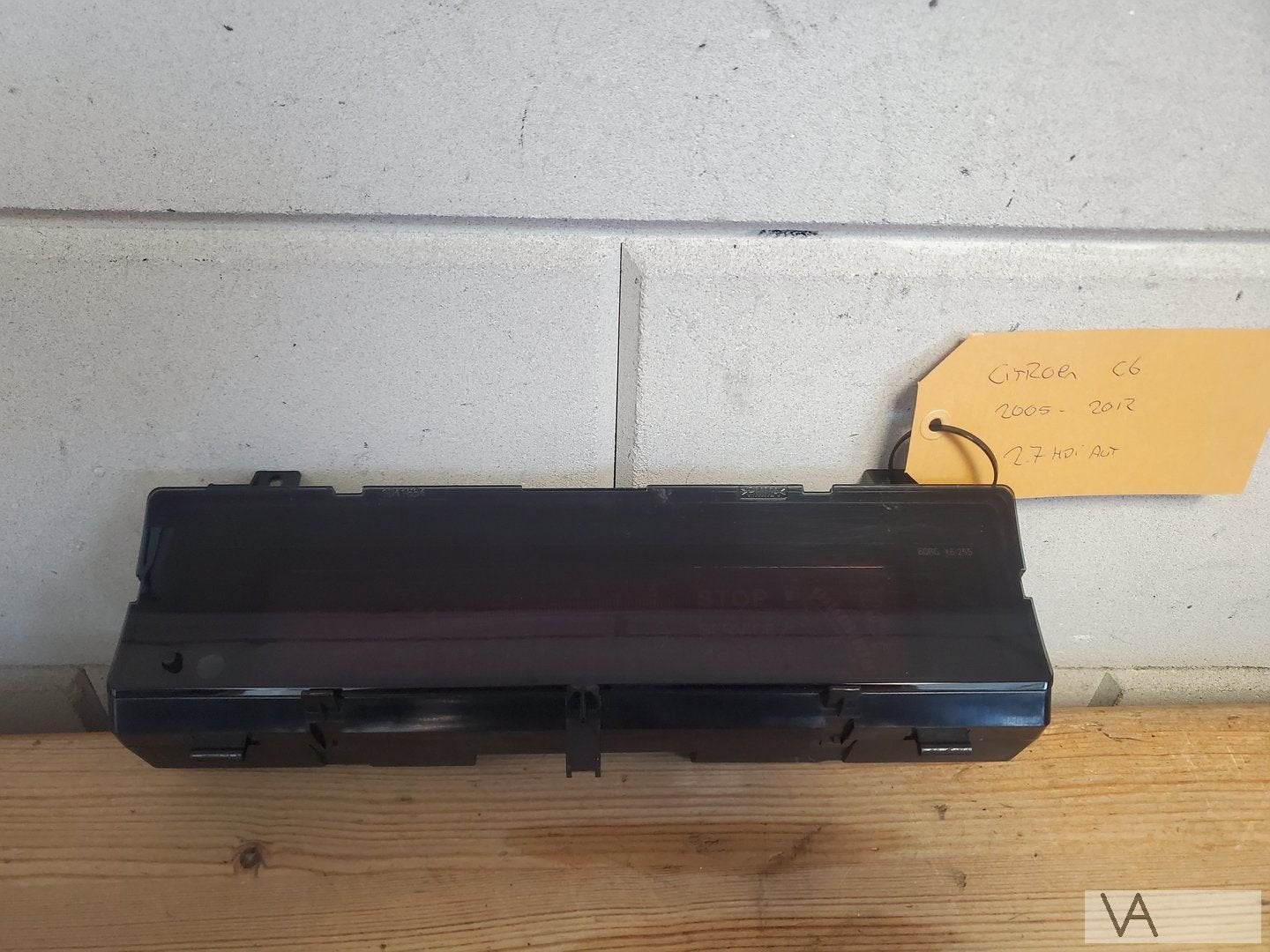 Citroen C6 2005 - 2012 tellerklok cockpit 9661683380 2.7 hdi, Auto-onderdelen, Gebruikt, -, Ophalen of Verzenden, -