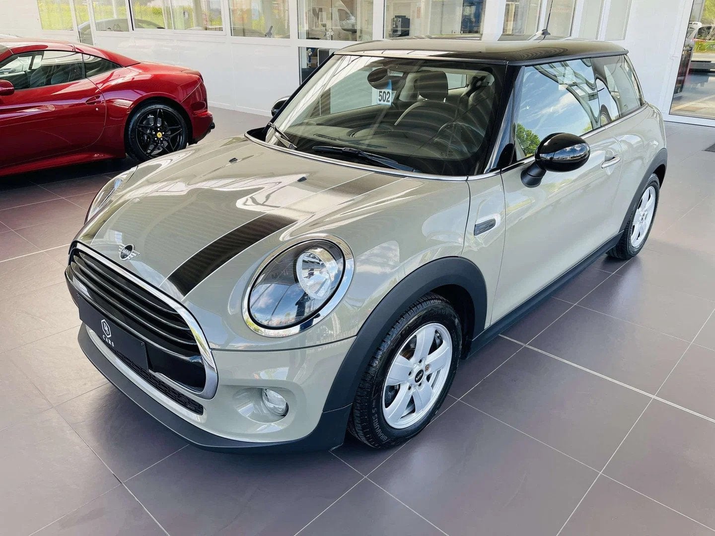 MINI Cooper 1.5i * GARANTIE + GPS + CLIM DIGI *, Autos, 100 kW, Argent ou Gris, Euro 6, Entreprise