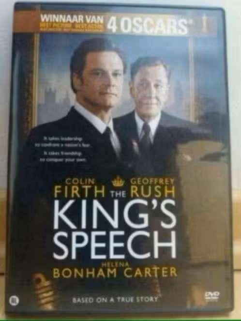 DVD The king's speech - met Colin Firth, CD & DVD, DVD | Drame, Tous les âges, Envoi, Comme neuf, Drame historique