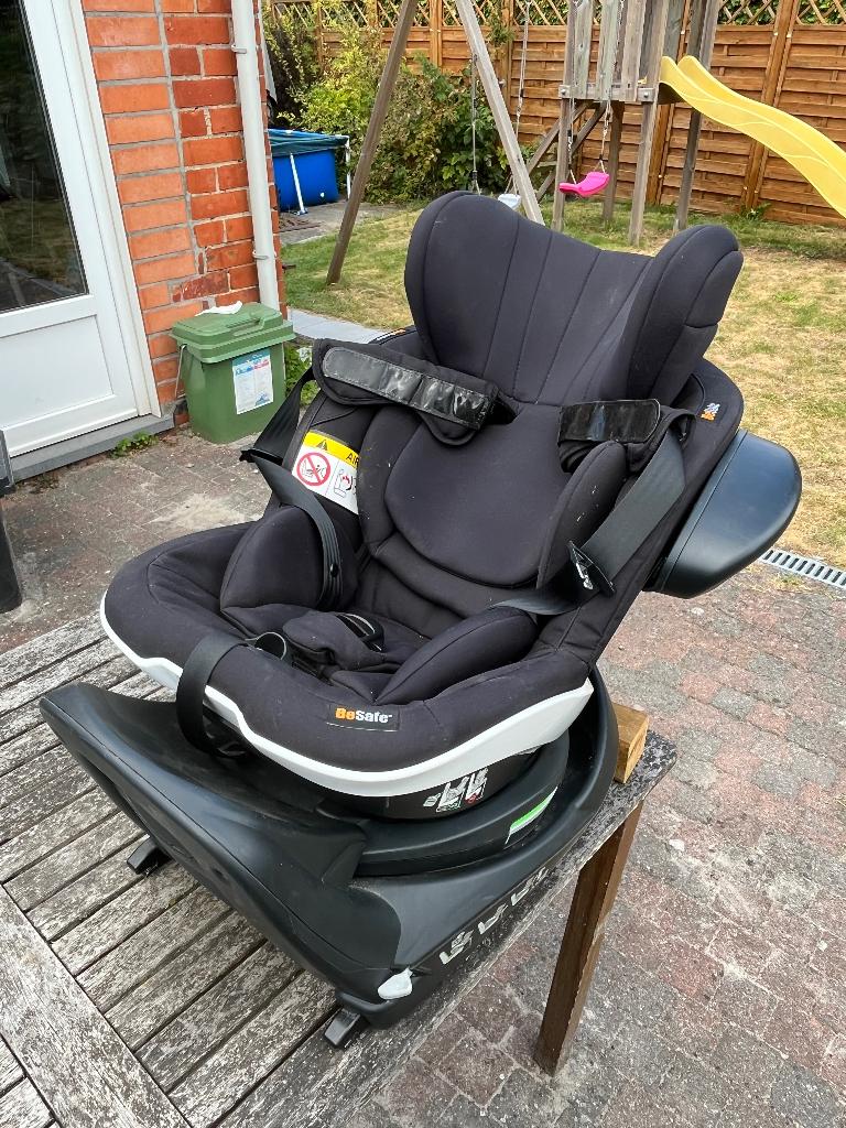 Autostoel Besafe Izi Turn i-size, Gebruikt, 0 t/m 18 kg, Isofix, Slaapstand