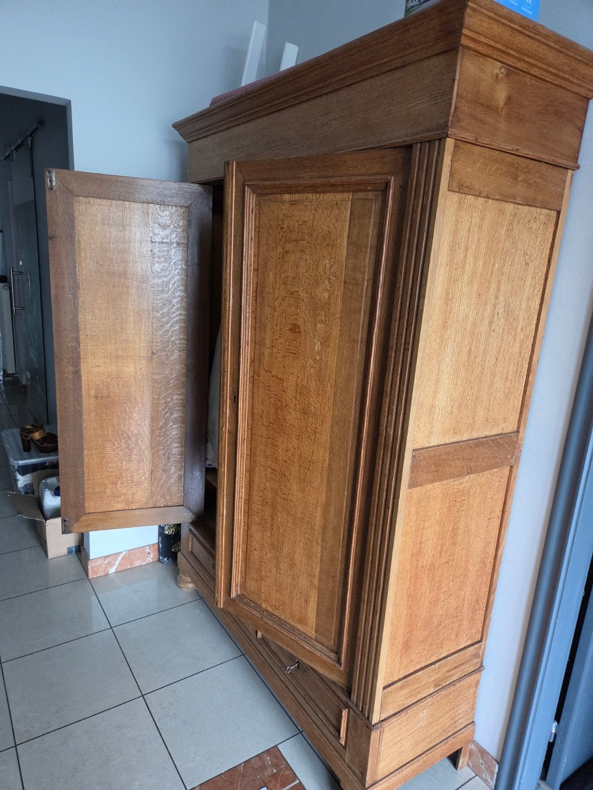 armoire chêne Massif, Ophalen