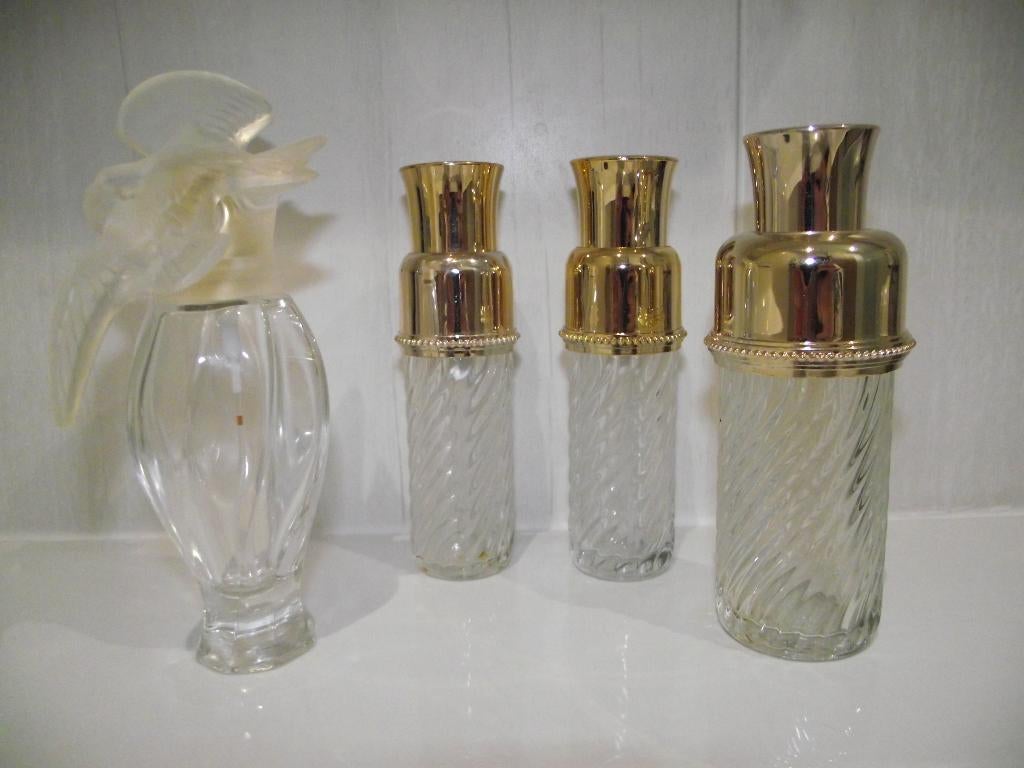 collection flacons Nina Ricci anciens, Verzenden, Gebruikt, Parfumfles