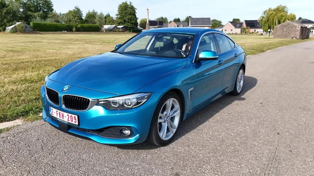 Bmw 420 Gran Coupe, Auto's, Automaat, Achterwielaandrijving, 4 cilinders, Blauw