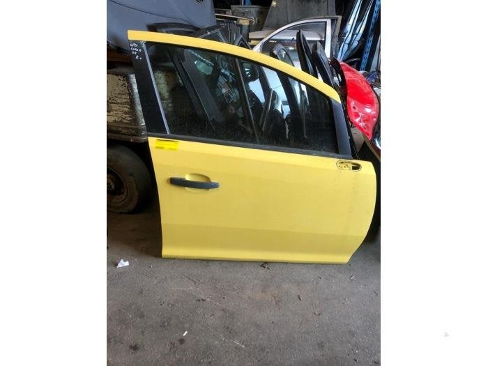 Portière 4portes avant droite d'un Opel Corsa (GBP), -, Opel, 3 mois de garantie, Utilisé