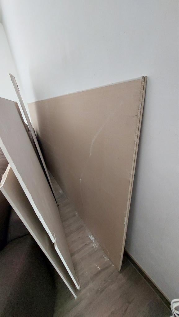 2 Gyproc platen 1200 x 2800 mm ABA + restjes, 12 mm dikte, Doe-het-zelf en Bouw, Platen en Panelen, Ophalen, Zo goed als nieuw