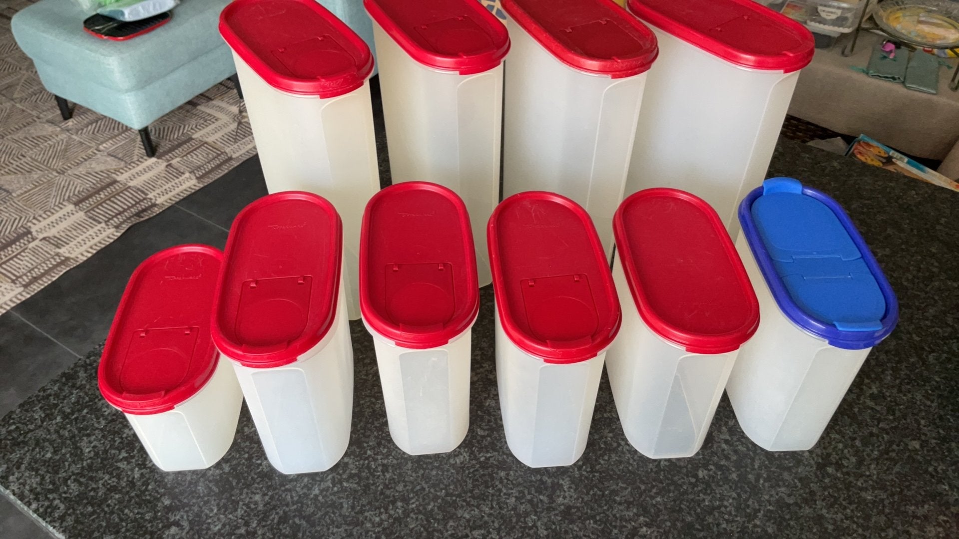 10 ruimtespaarders tupperware, Enlèvement ou Envoi
