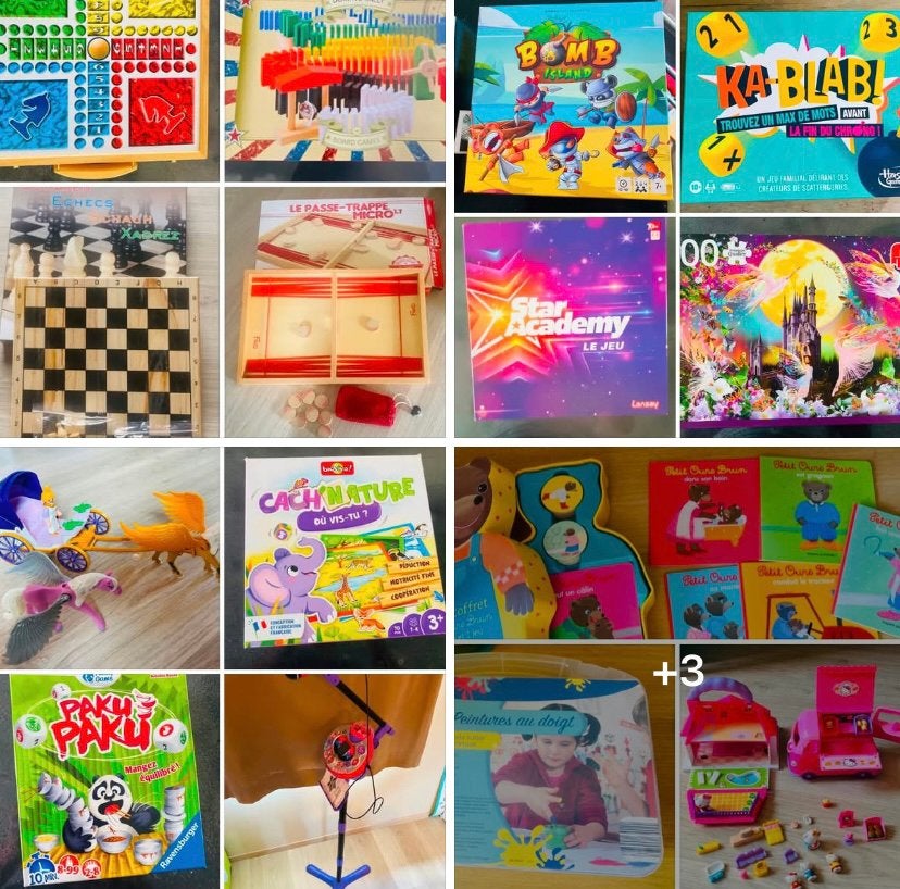 Jeux de société et jeux ludique, Enlèvement, Comme neuf