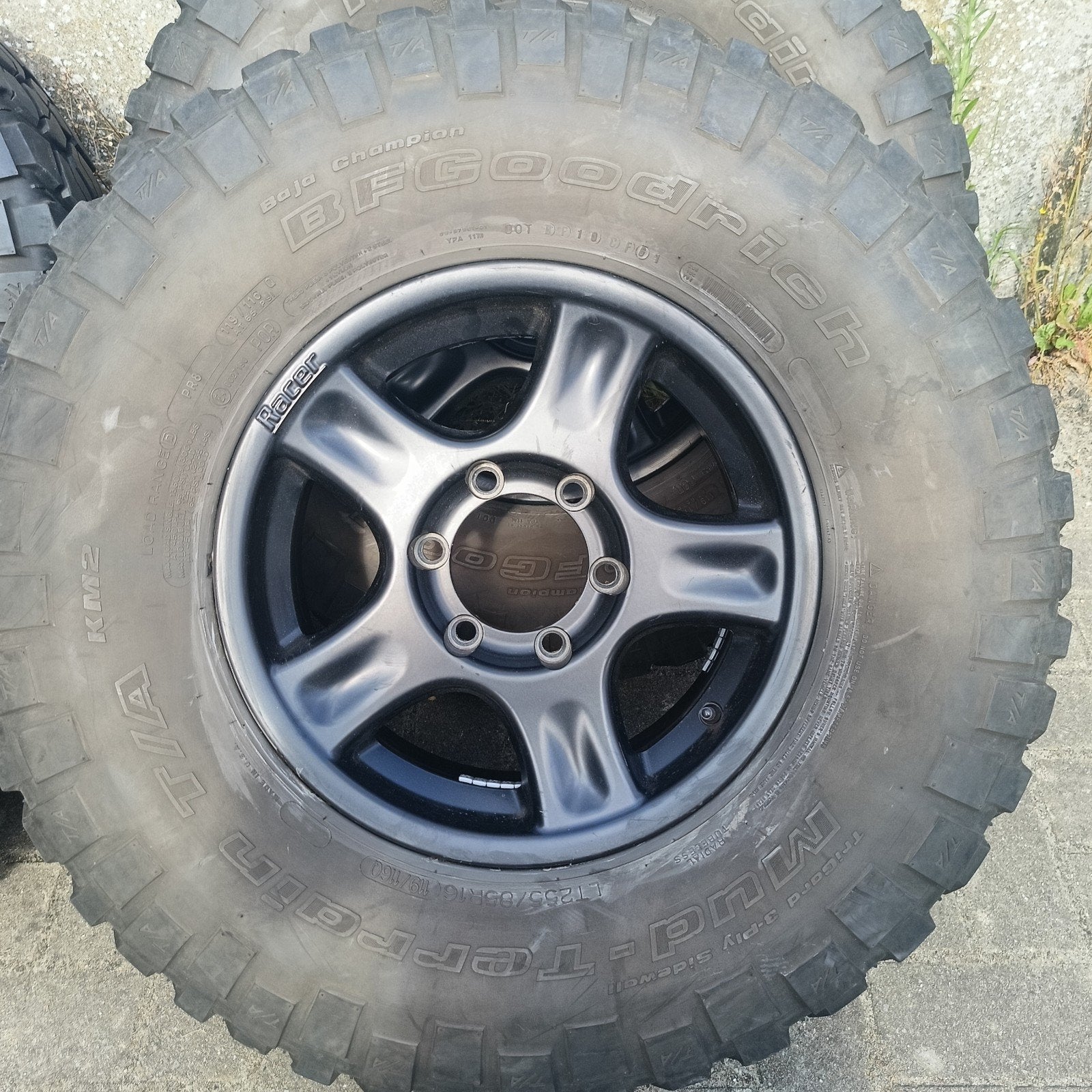 Racer Offroad Velgen 16inch  6x139.7 + Bfgoodrich Mud MK2, Pneus et Jantes, 4 Saisons, 16 pouces, Enlèvement