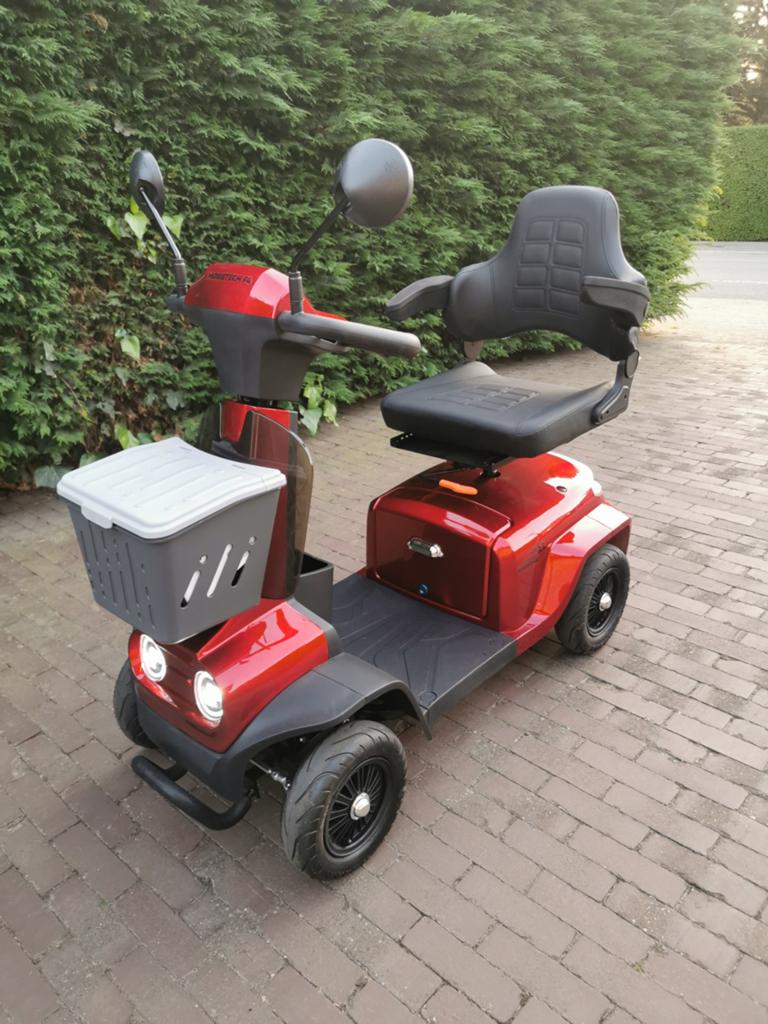 Scootmobiel 2026 Mobitech F4 uitneembare lithium accu, Diversen, Ophalen of Verzenden, Inklapbaar, Nieuw, Elektrische rolstoel