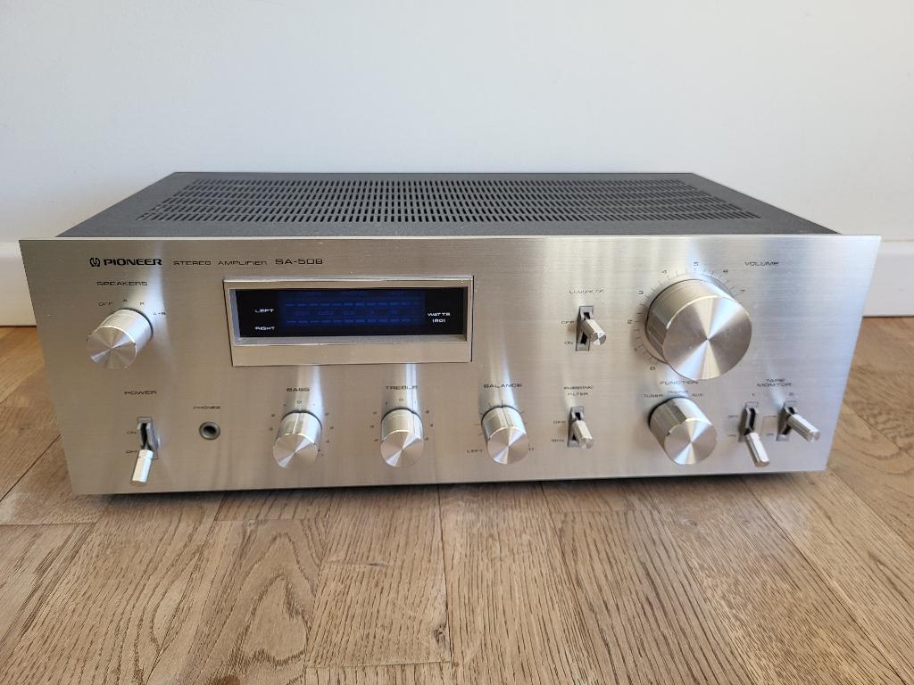 Pioneer versterker SA-508, Audio, Tv en Foto, Versterkers en Ontvangers, Ophalen, Pioneer, Niet werkend, Minder dan 60 watt