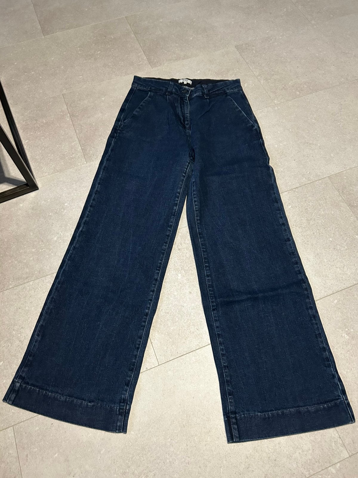 Broek Dames.CKS.Maat 38, Kleding | Dames, Broeken en Pantalons, Maat 38/40 (M), Blauw, Ophalen of Verzenden, Zo goed als nieuw
