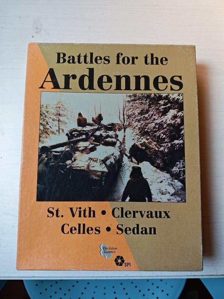wargame Bataille pour les Ardennes, 1 ou 2 joueurs, Enlèvement, Utilisé