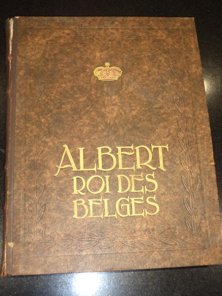1934 Albert Roi des Belges Bertels éditeur Koning Albert I, Verzamelen, Koningshuis en Royalty, Ophalen of Verzenden