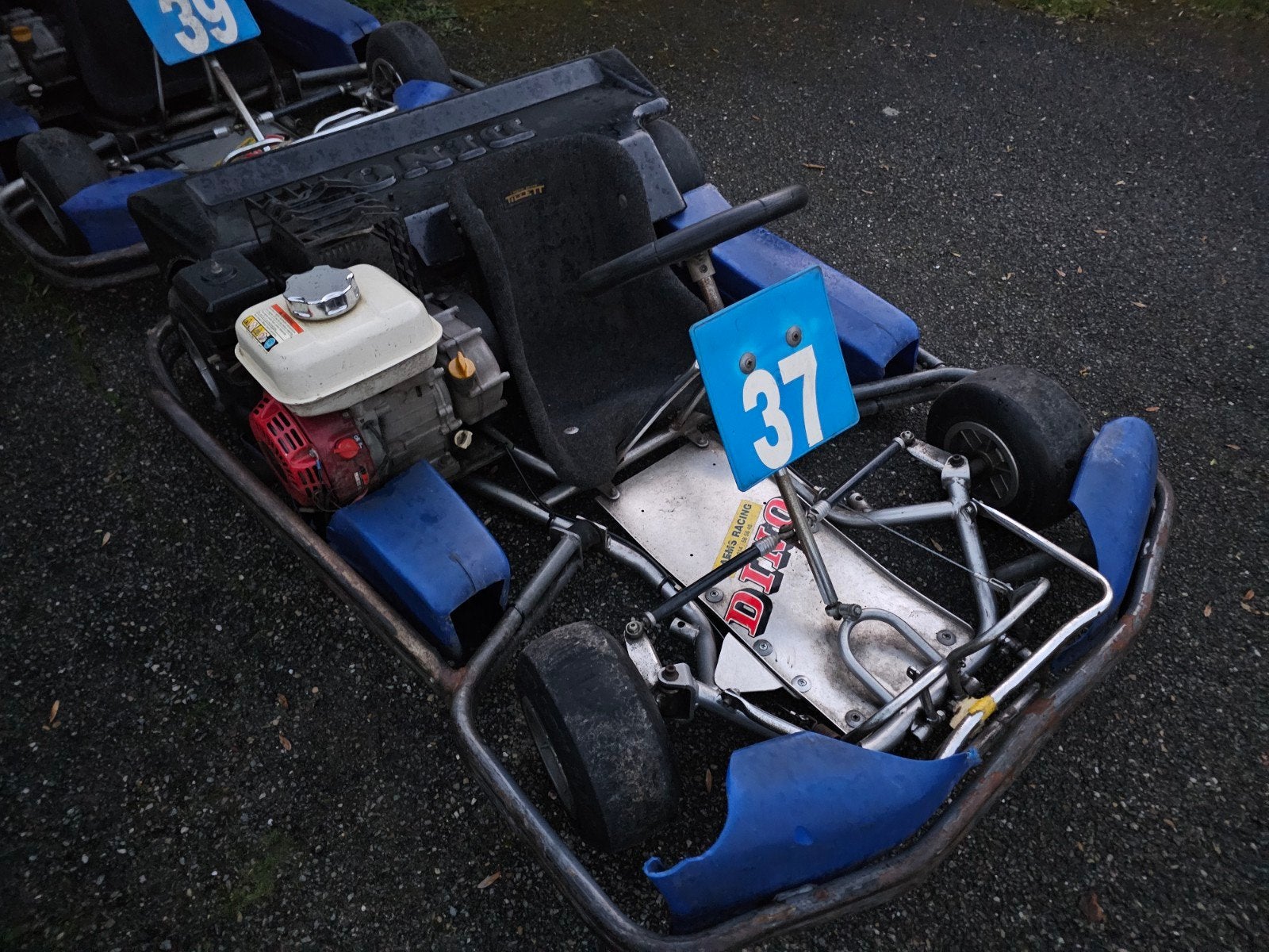 Honda gx200 Kaart 65km/h, Ophalen of Verzenden, Gebruikt, Kart