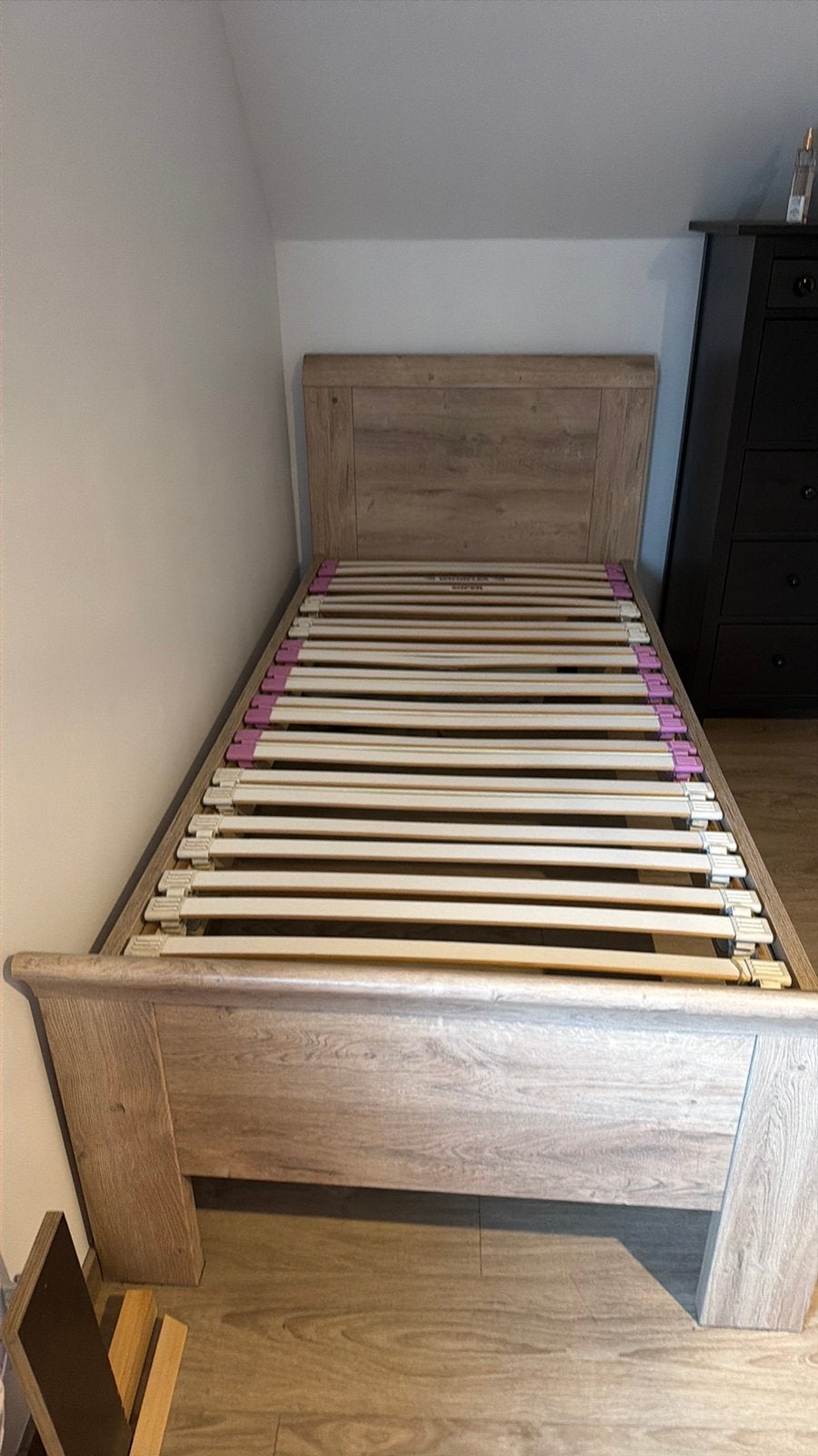 Eenpersoons bed, Huis en Inrichting, Ophalen, Gebruikt, 90 cm, Eenpersoons