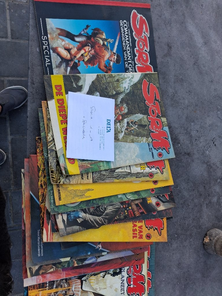 Storm strips, Boeken, Ophalen, Zo goed als nieuw, Verschillende auteurs, Meerdere stripboeken