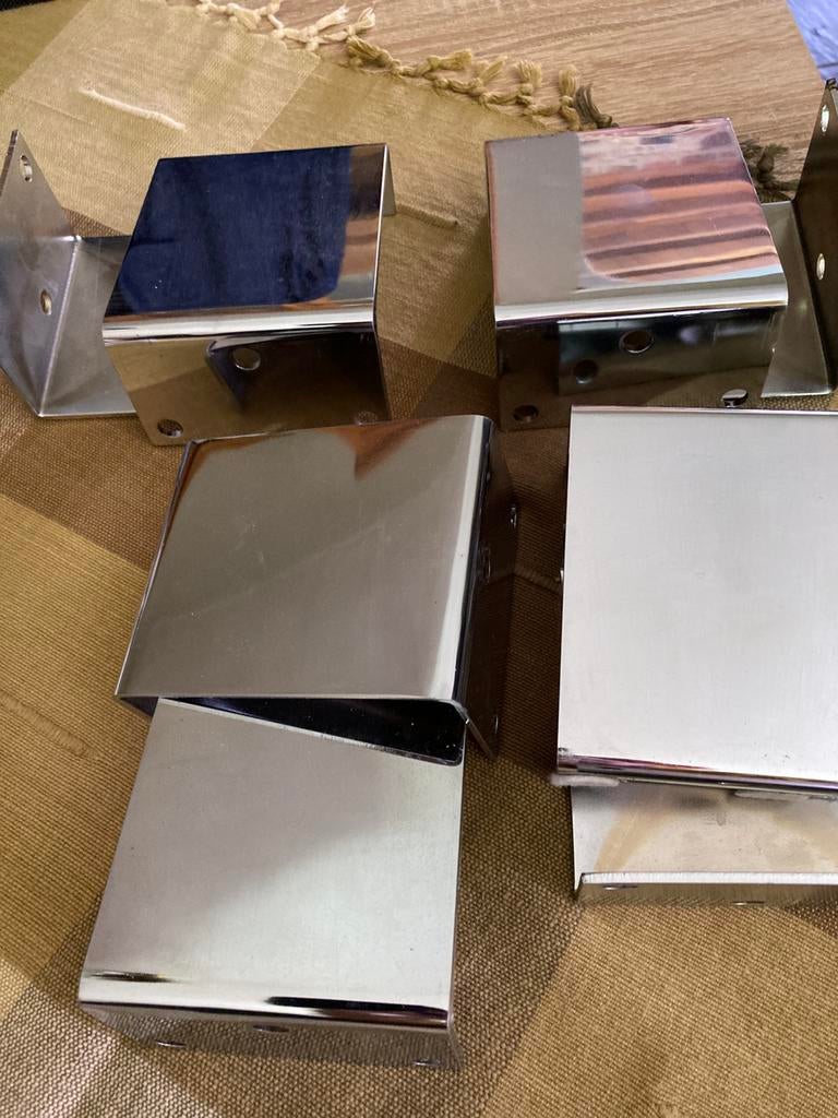 Meubel-, zetelpoten; 8 stuks, Verzenden, Gebruikt, Overige typen