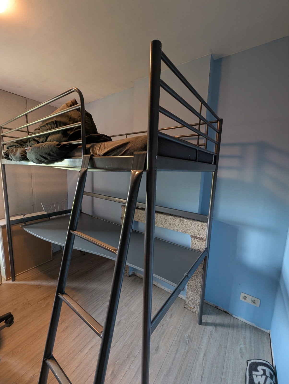 Hoogslaper met bureau ikea, Ophalen, Hoogslaper