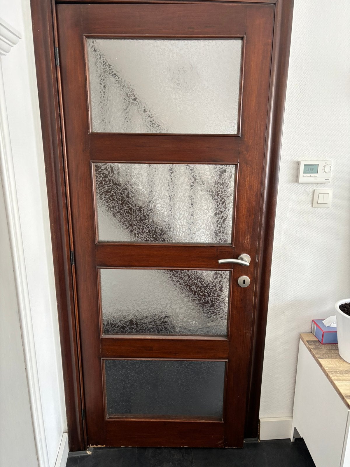 Binnendeur, Porte intérieure, Porte pliante, Enlèvement, Utilisé