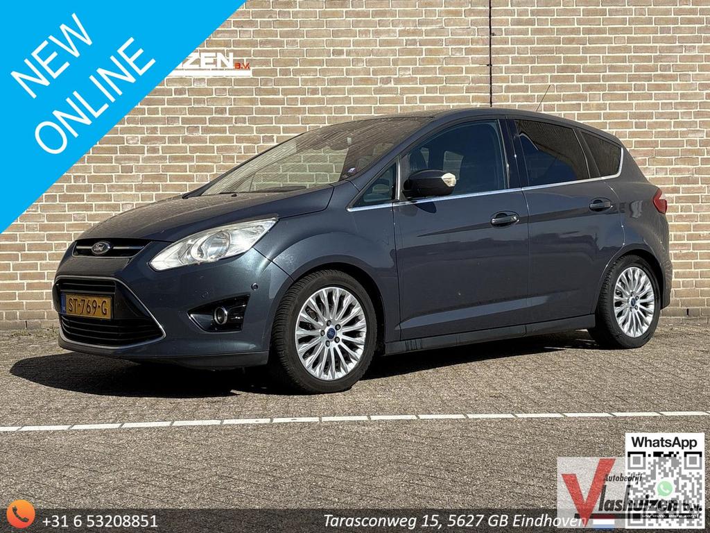 Ford C-Max 1.6 SCTi Titanium | Pano | Stoelverwarming | Clim, Argent ou Gris, Achat, Entreprise, Boîte manuelle