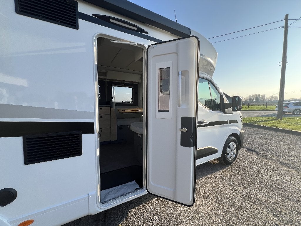 Ahorn Camp TE 740 Plus | Twinbedden + Hefbed | Full-Option, Caravanes & Camping, Réfrigérateur, Automatique, 7 à 8 mètres, Jusqu'à 4