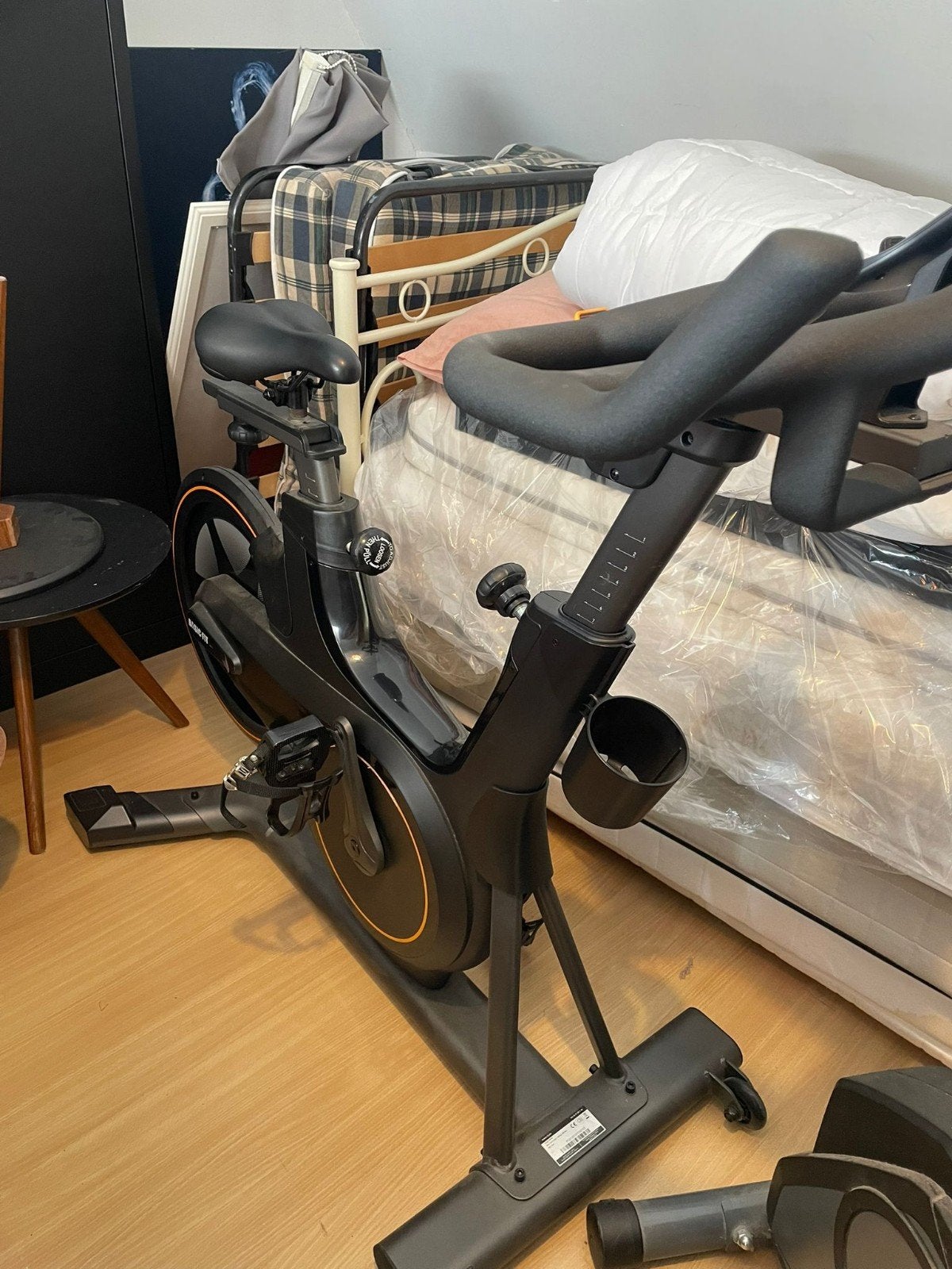 Hometrainer basic fit, Sport en Fitness, Fitnessmaterialen, Ophalen