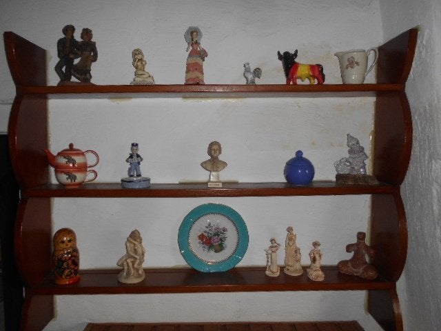 Mooi houten wandrek, Ophalen, Zo goed als nieuw