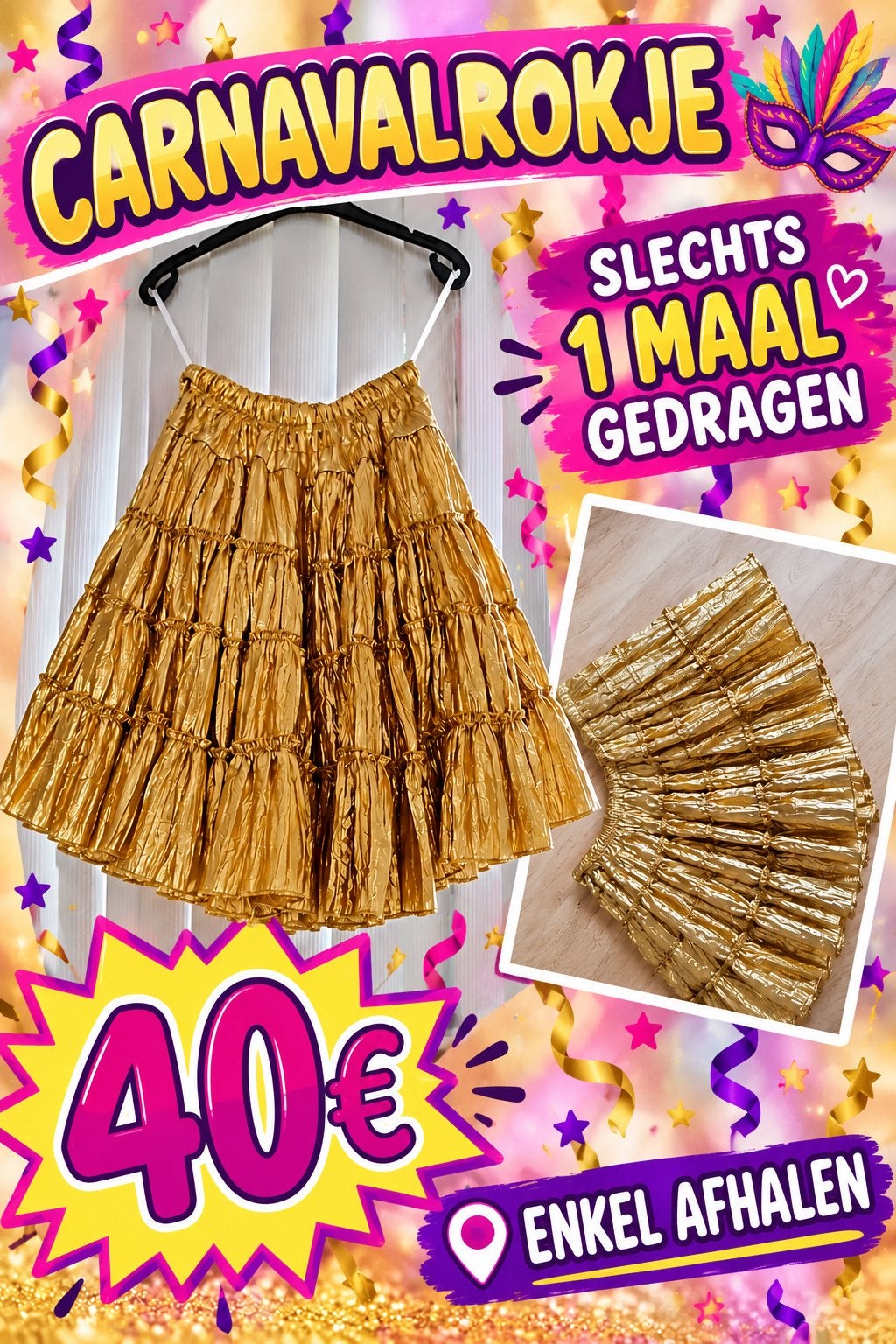 Jupe de carnaval, Vêtements | Femmes, Enlèvement, Comme neuf