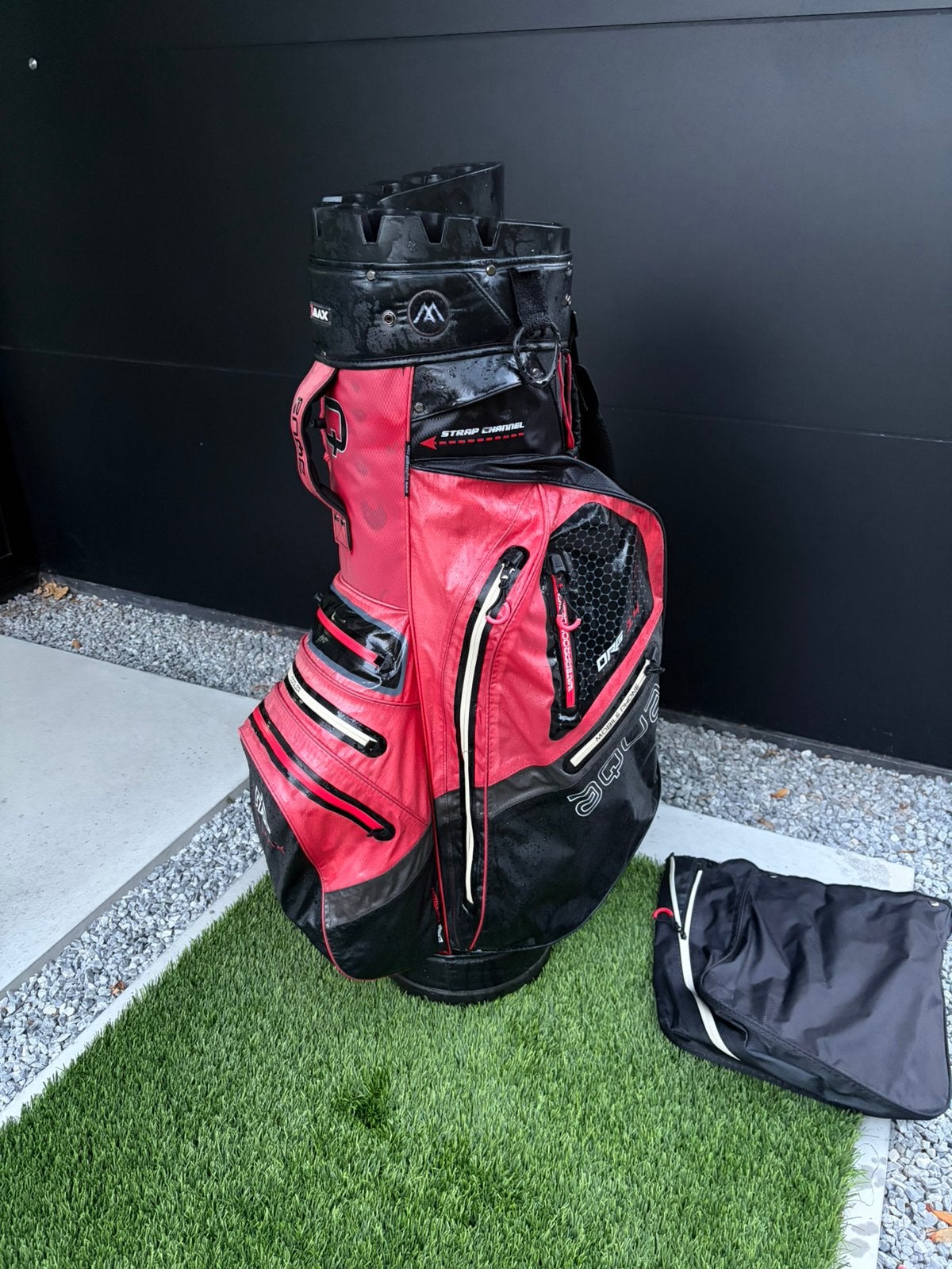 Sac de golf fast fold imperméable, Enlèvement, Comme neuf, Sac