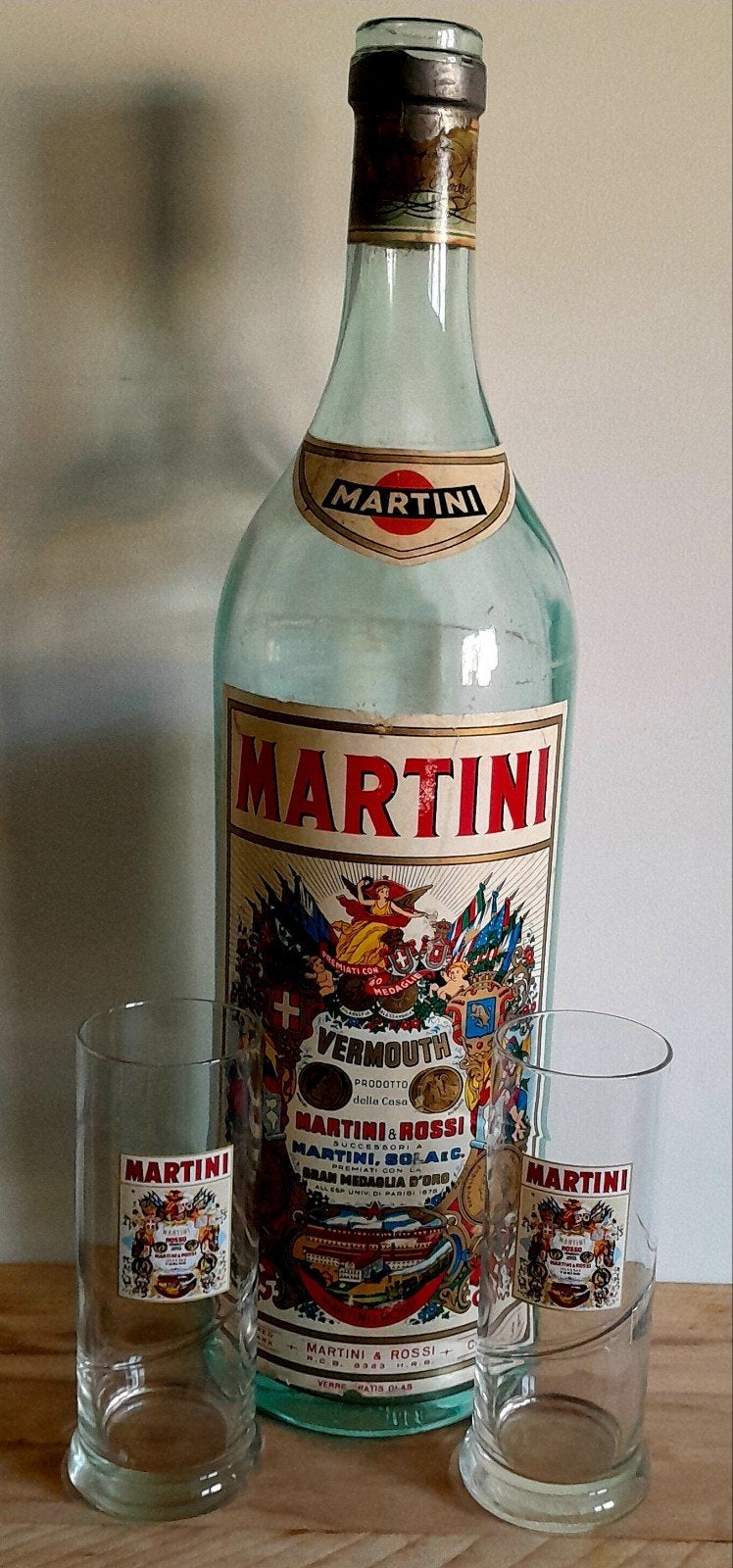Martini, Verzamelen, Ophalen