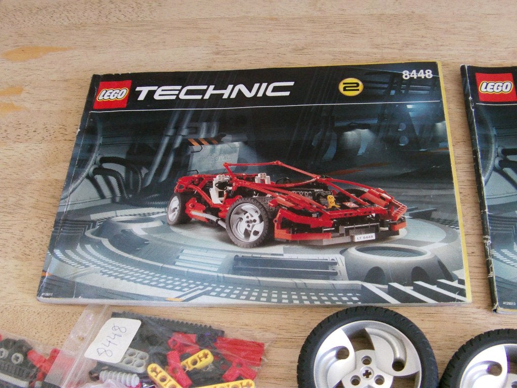 lego ,  Technic: Super Street Sensation 8448, jaar 1999, Gebruikt, Lego, Compleet, Ophalen of Verzenden