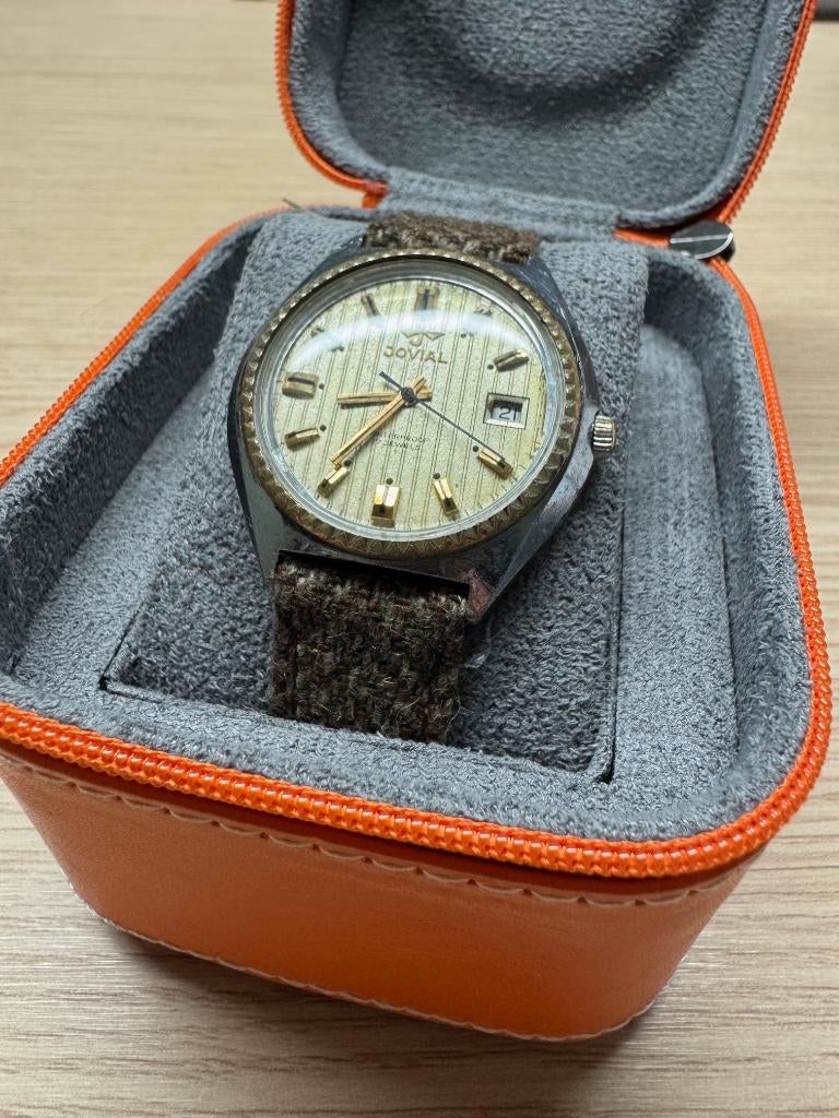 Montre vintage Jovial, Bijoux, Sacs & Beauté, Montres | Anciennes | Antiquités, Montre-bracelet, Acier, 1960 ou plus tard, Avec bracelet