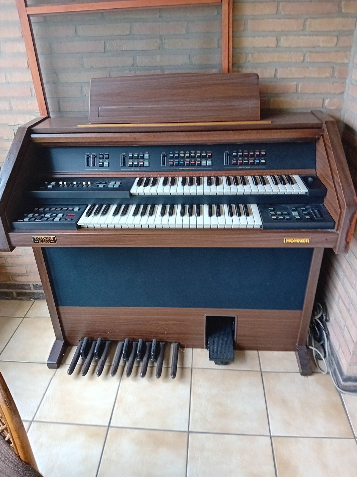 HOHNER Euroline, Muziek en Instrumenten, Ophalen, Gebruikt, 2 klavieren, Orgel