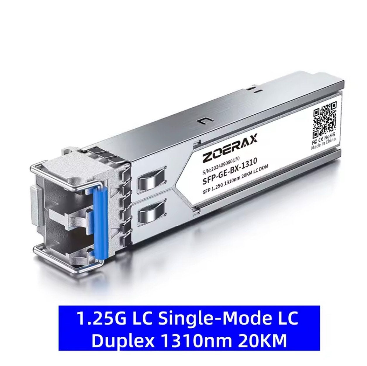 1.25G LC SFP 1310 fiber module connector x2, Computers en Software, Ophalen