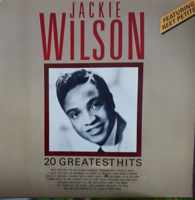 lp: JACKIE WILSON - 20 GREATEST HITS - als nieuw, CD & DVD, Vinyles | Compilations, LP, 12 pouces, R&B et Soul, Enlèvement ou Envoi