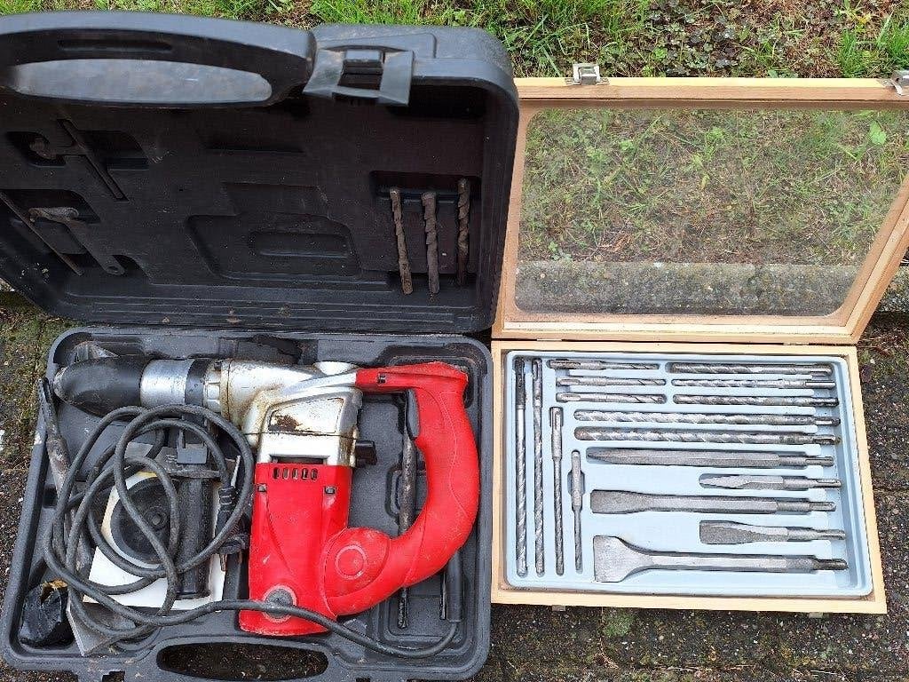 boorhamer met toebehoren, Ophalen, Boor- en/of Breekhamer, Klopboormechanisme, Gebruikt