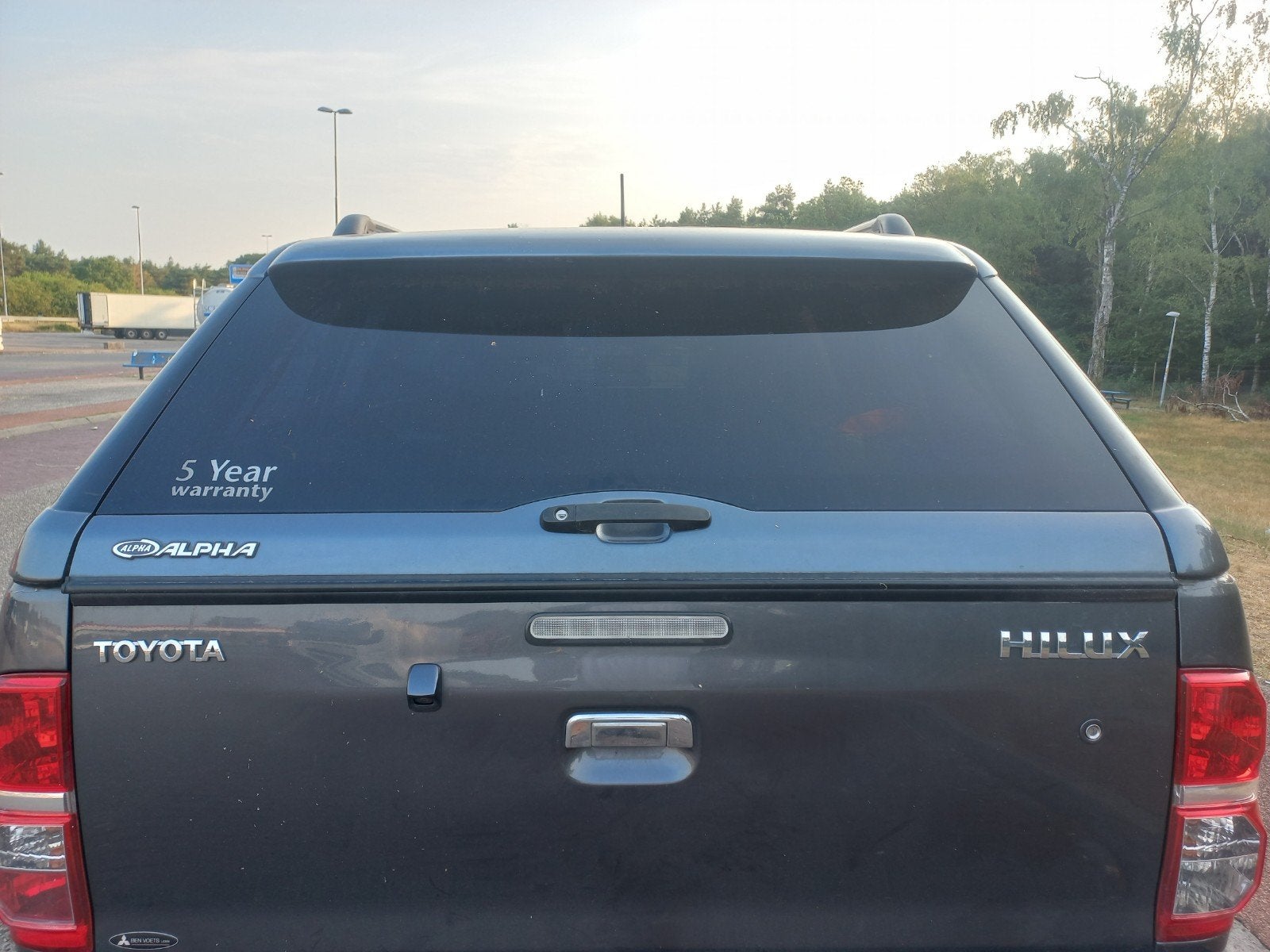 Toit rigide, auvent, auvent pour Hilux., Enlèvement