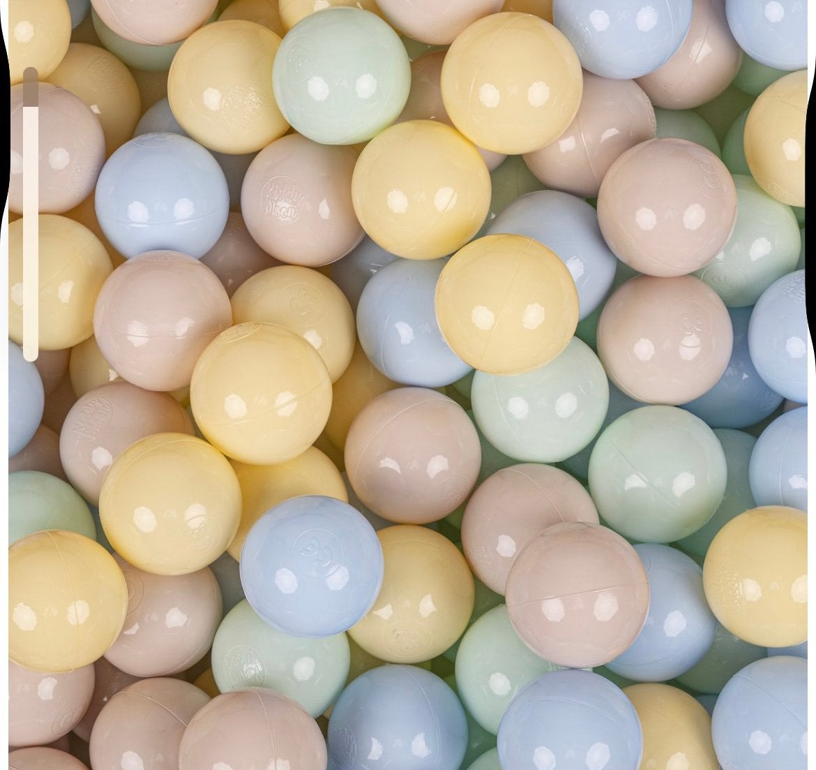 Ballenbak ballen pastelkleuren nieuw, Ophalen, Nieuw