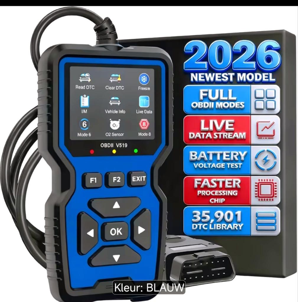 Scanner Obd2 V519 - Outil de diagnostic automatique - lecteu, Enlèvement ou Envoi