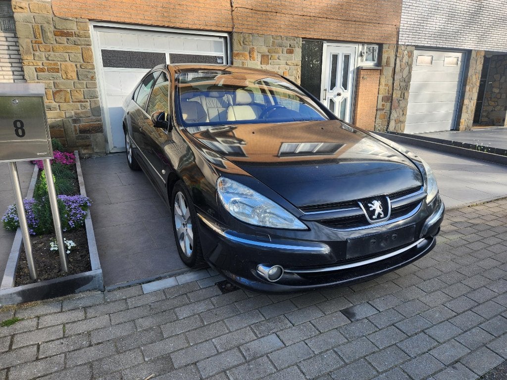 Peugeot 607 HDI, Auto's, 4 deurs, Beige, Beige, Leder