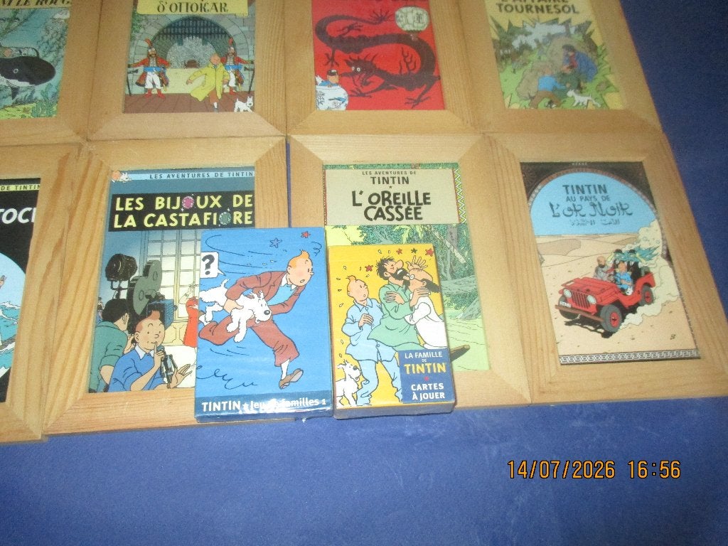 2 jeux de cartes tintin toujour emballes, Enlèvement, Tintin, Neuf, Autres types