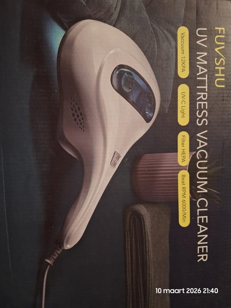 Aspirateur anti-acariens, Enlèvement, Comme neuf, Réservoir, Moins de 1 200 watts